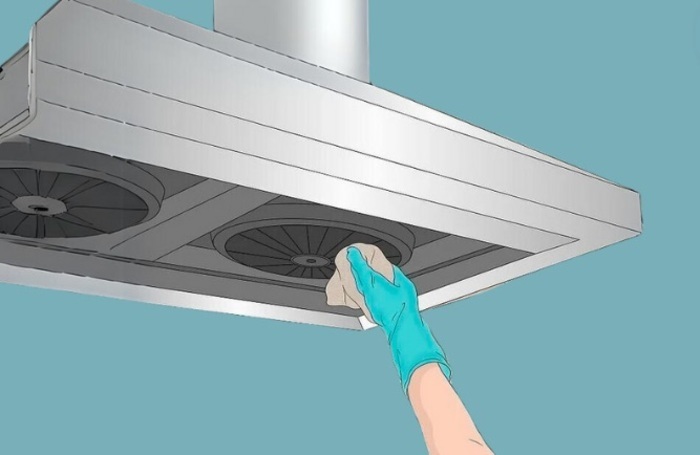 Cách vệ sinh máy hút mùi Lorca hiệu quả? 4 vệ sinh và tra dầu cánh quạt máy hút mùi